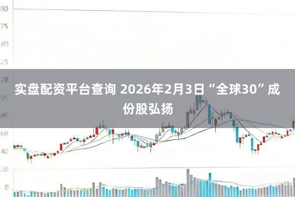 实盘配资平台查询 2026年2月3日“全球30”成份股弘扬