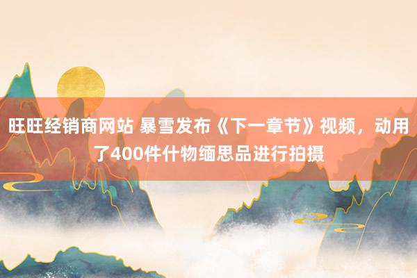 旺旺经销商网站 暴雪发布《下一章节》视频，动用了400件什物缅思品进行拍摄