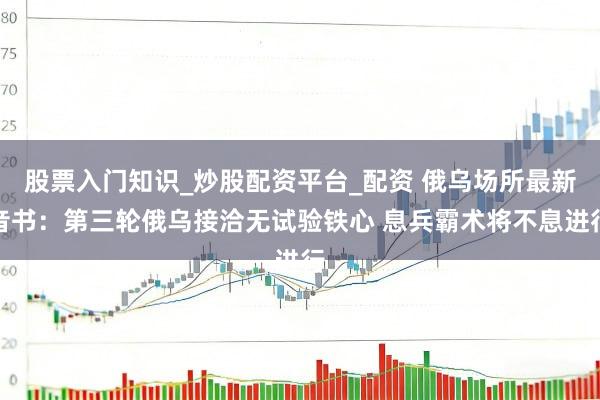 股票入门知识_炒股配资平台_配资 俄乌场所最新音书：第三轮俄乌接洽无试验铁心 息兵霸术将不息进行